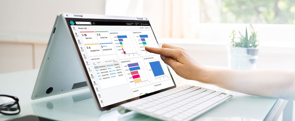 Complete visibility into activities, customer requests and ongoing projects
